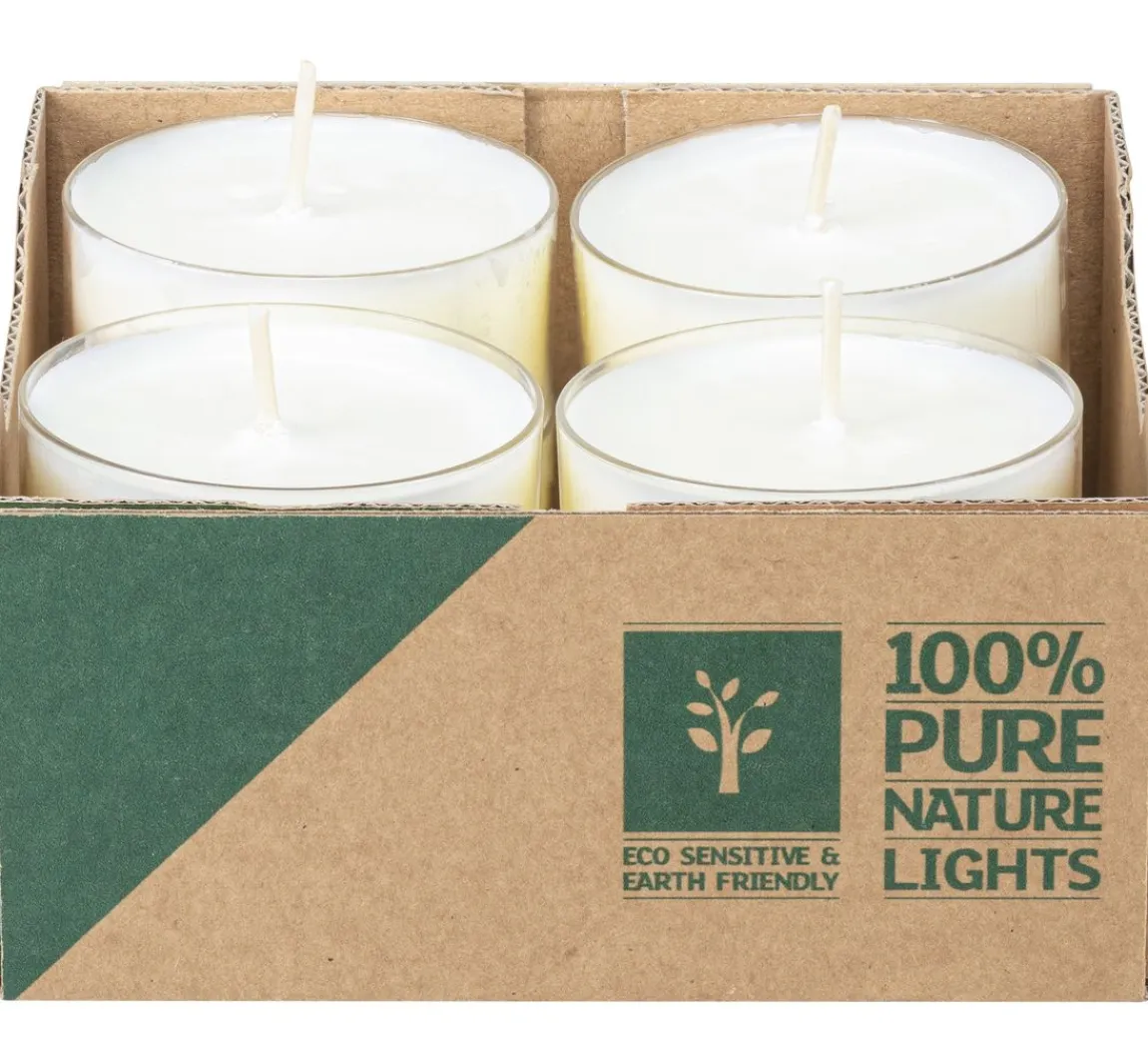 Online Wenzel Maxi Teelichter 10h "Pure Nature Lights"