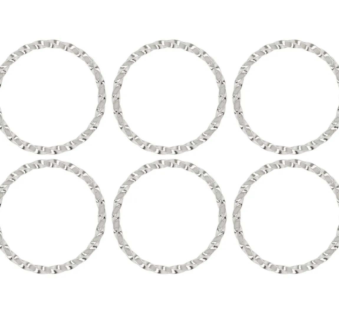 Rayher Metall Ring gedreht