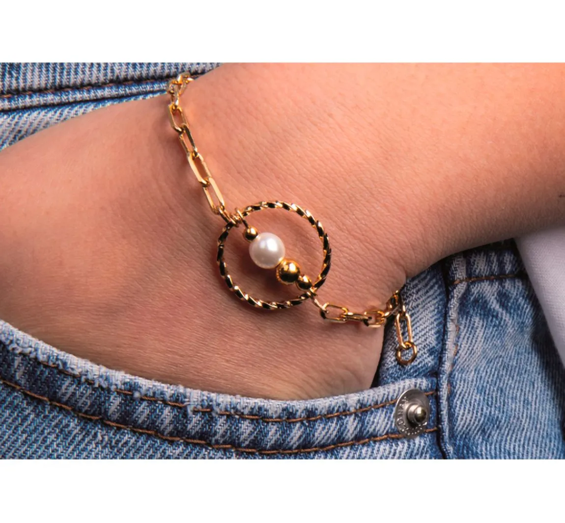 Rayher Metall Ring gedreht