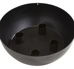 New ohne Marke Metall-Adventskerzenhalterschale für 4 Stabkerzen