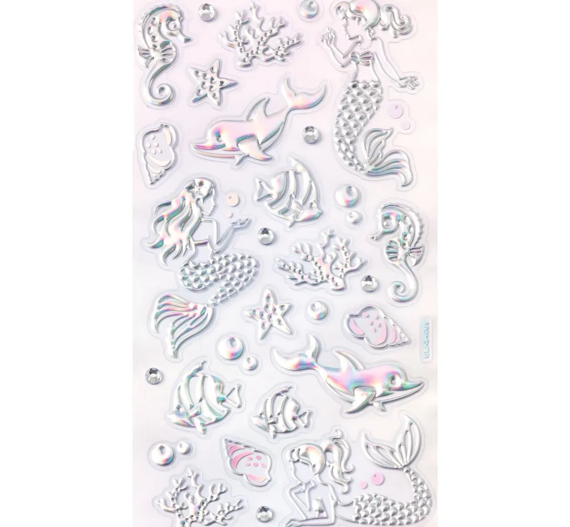 New folia Metallic Sticker "Meerjungfrau"