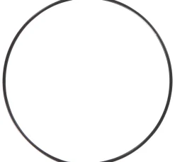 Clearance HobbyFun Metallring "Kreis", Schwarz