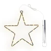 ohne Marke Metall-Stern mit LED-Mini-Lichter inkl. Timer 6/18 Std.