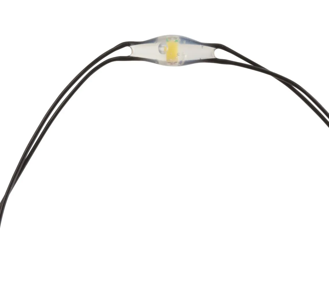 Clearance ohne Marke Micro LED Lichterkette, mit Timer, schwarzer Draht, 20 LEDs