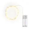 Discount ohne Marke Micro-LED-Lichterkette "Blinkend" mit Timer 6/18 Std., 30 LEDs