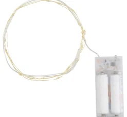 Online ohne Marke Micro-LED-Lichterkette mit Timer 6/18Std., 20 LEDs