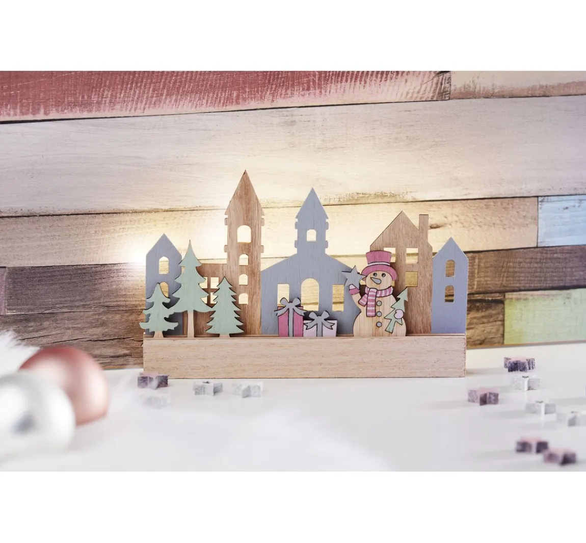 VBS Micro-LED-Lichterkette mit Timer, 20 LEDs
