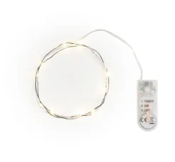 Hot ohne Marke Micro-LED-Lichterkette mit Timer 6/18Std., 10 LEDs