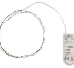 Hot ohne Marke Micro-LED-Lichterkette mit Timer 6/18Std., 10 LEDs