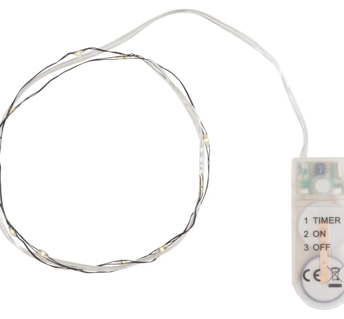 Hot ohne Marke Micro-LED-Lichterkette mit Timer 6/18Std., 10 LEDs