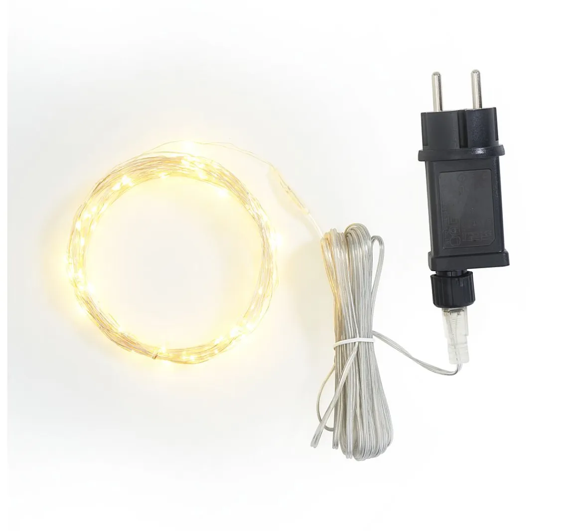 VBS Micro-LED-Lichterkette mit Trafo "100 LEDs"