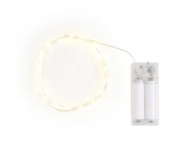 New ohne Marke Micro-LED-Lichterkette mit Timer 6/18 Std., 40er LEDs