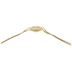 Best ohne Marke Micro-LED-Lichterkette, mit Timer, goldfarbener Draht, 20 LEDs