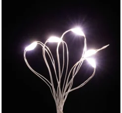 ohne Marke Micro-LED-Lichterkette, 5-strängig, mit Timer