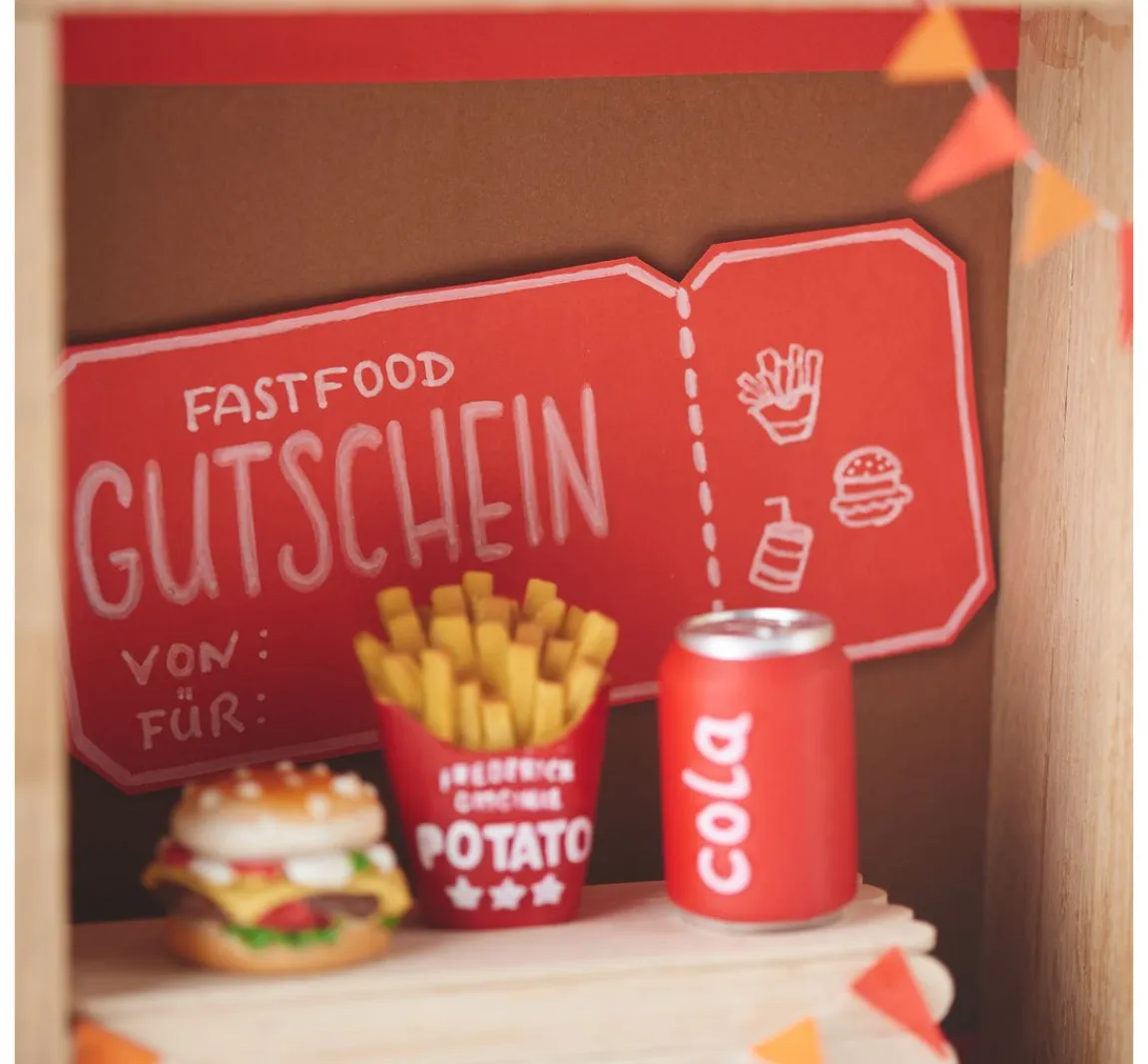 Online HobbyFun Minatur-Set "Fastfood"