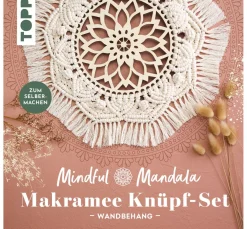 Online Topp Mindful Mandala - Makramee-Knüpf-Set "Wandbehang"