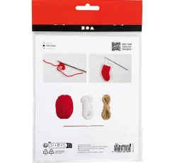 Clearance creativ company Mini Bastelset Häkeln "Weihnachtsstrümpfe"