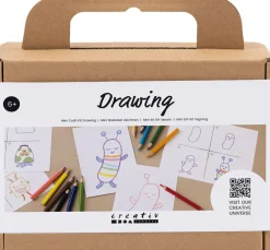 New creativ company Mini Kreativset Zeichnen "Monster"