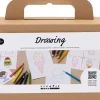 Discount creativ company Mini Kreativset Zeichnen "Süße Sachen"