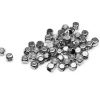 Outlet UIT Mini Metall-Perle "Würfel", 50 Stück