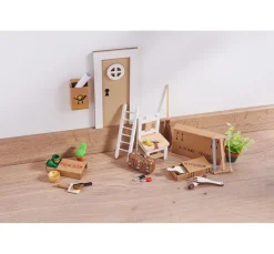 HobbyFun Miniatur Besen und Schaufel