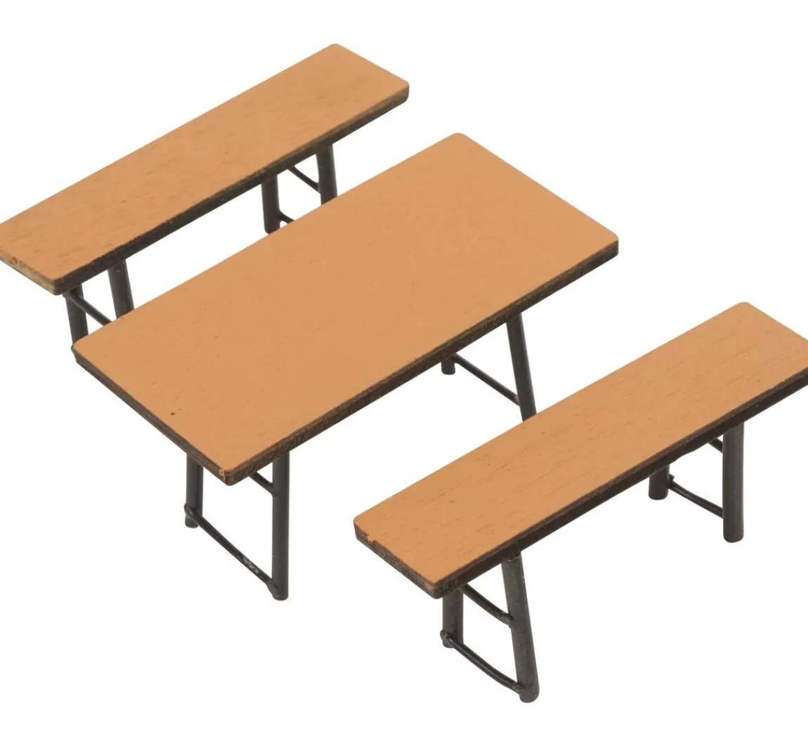 Sale HobbyFun Miniatur Biertischgarnitur-Set