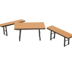 Sale HobbyFun Miniatur Biertischgarnitur-Set