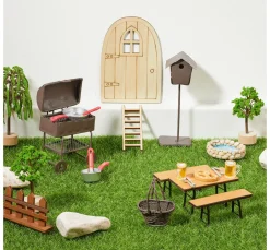 Sale HobbyFun Miniatur Biertischgarnitur-Set
