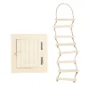 Outlet creativ company Miniatur Dachluke und Strickleiter
