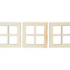 HobbyFun Miniatur Fenster quadratisch "schmale Tiefe"