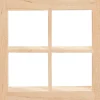 Discount HobbyFun Miniatur Fenster quadratisch "breite Tiefe"