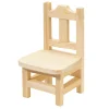 Discount HobbyFun Miniatur Holzstuhl