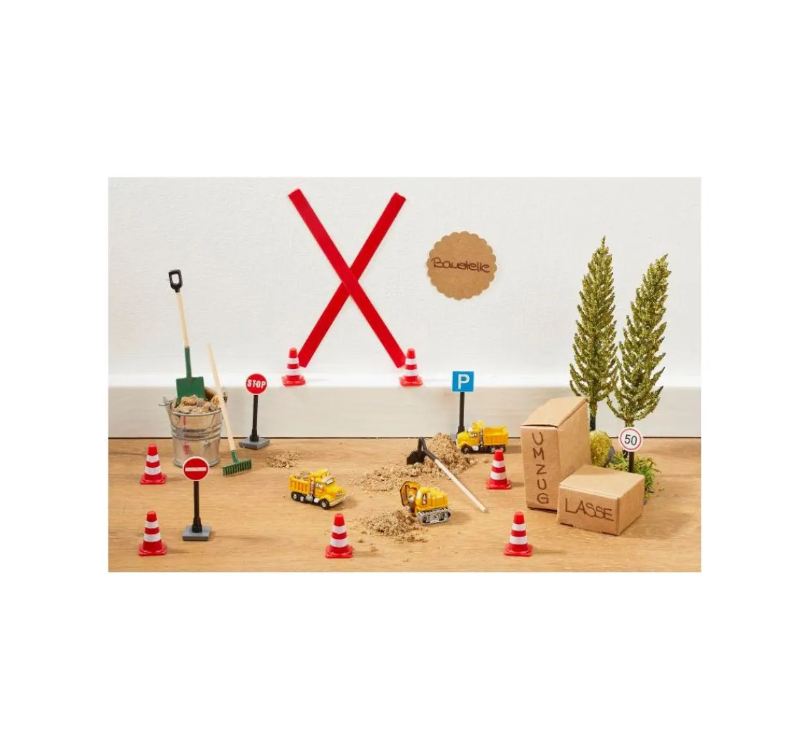 Online HobbyFun Miniatur Metall-Eimer