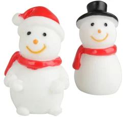 New ohne Marke Miniatur Schneemänner "Winter World"