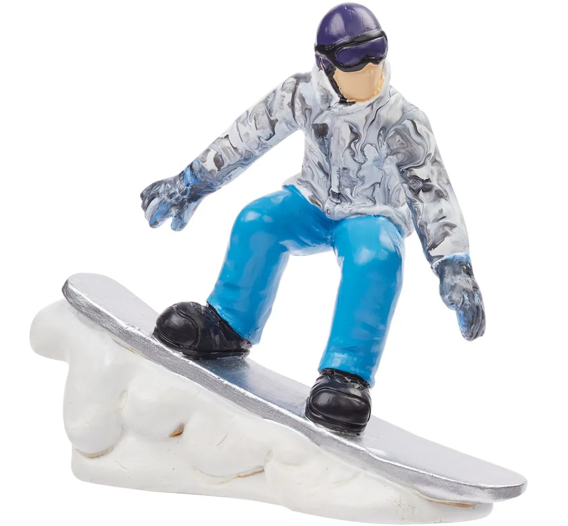 Clearance HobbyFun Miniatur Snowboarder