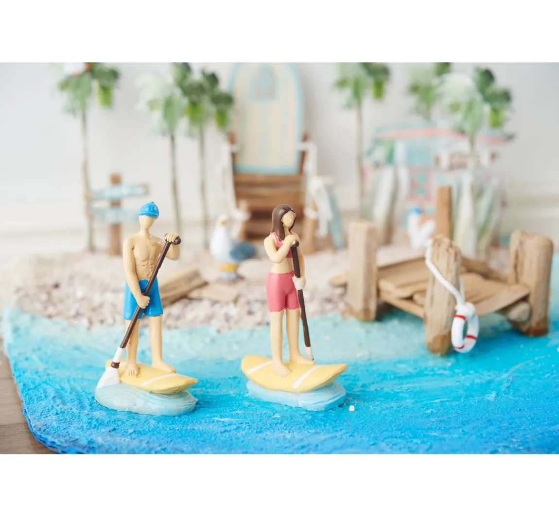 Best HobbyFun Miniatur Standup-Paddlerin