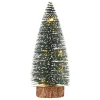 Hot HobbyFun Miniatur Tanne mit LED Beleuchtung, 14 cm