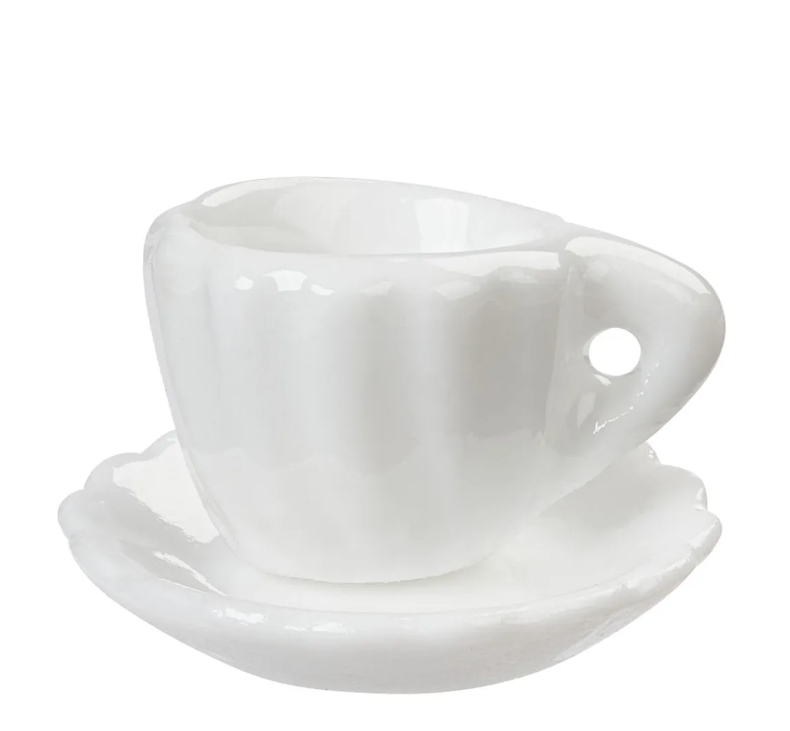 Online HobbyFun Miniatur Tasse mit Unterteller
