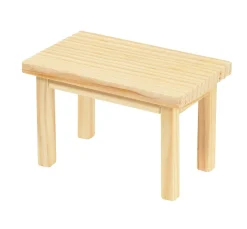 Outlet HobbyFun Miniatur Tisch, rechteckig