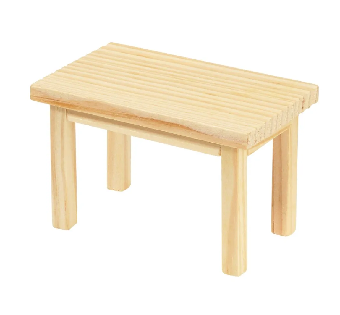 Outlet HobbyFun Miniatur Tisch, rechteckig