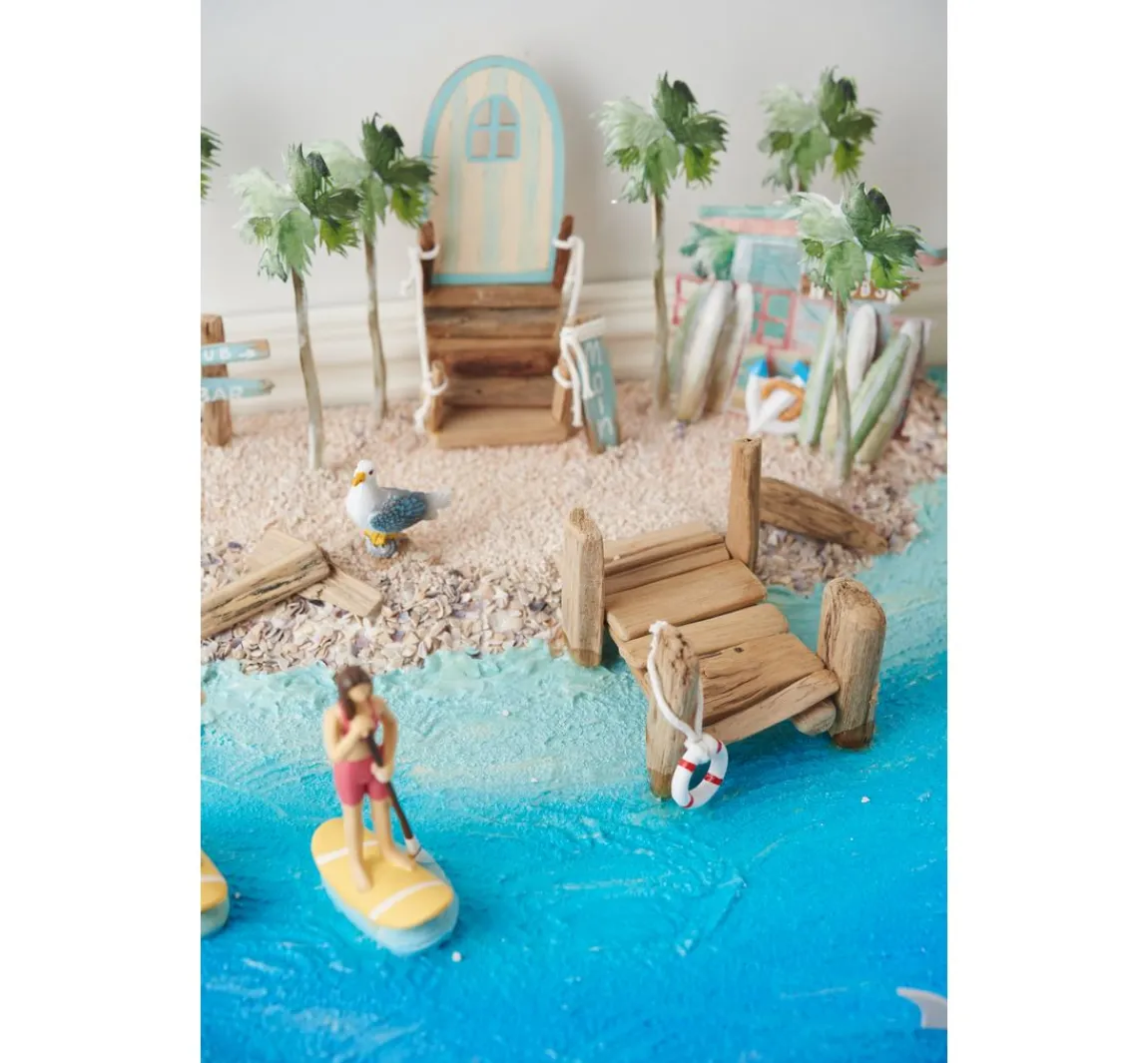 Best HobbyFun Miniatur Tür "Borre"