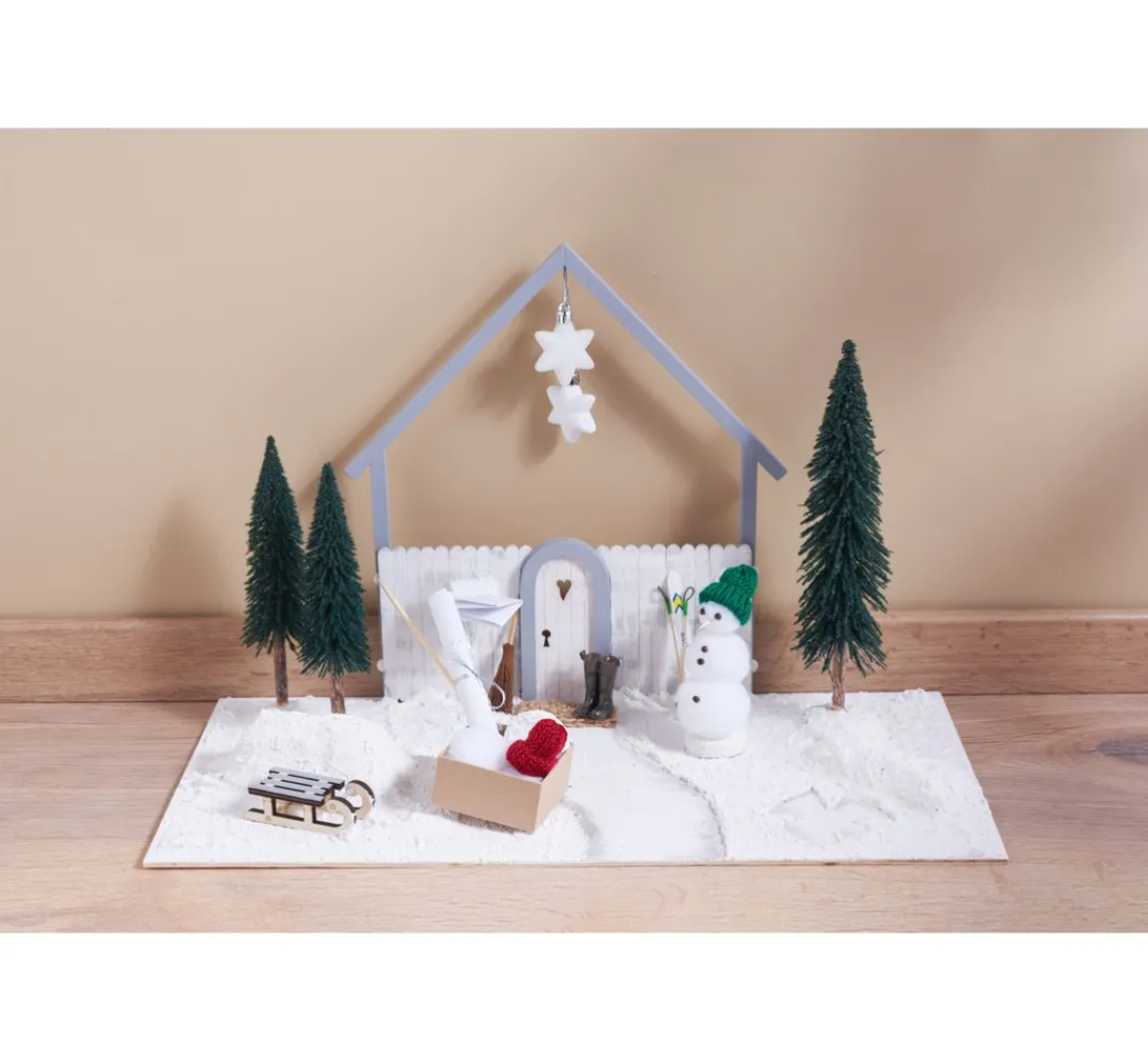 Best HobbyFun Miniatur Tür "Haderup"