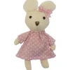 Hot stafil Miniatur-Maus "Mädchen", Rosa
