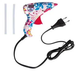 Rayher Mini-Heißklebepistole "Flower Power", mit Kabel