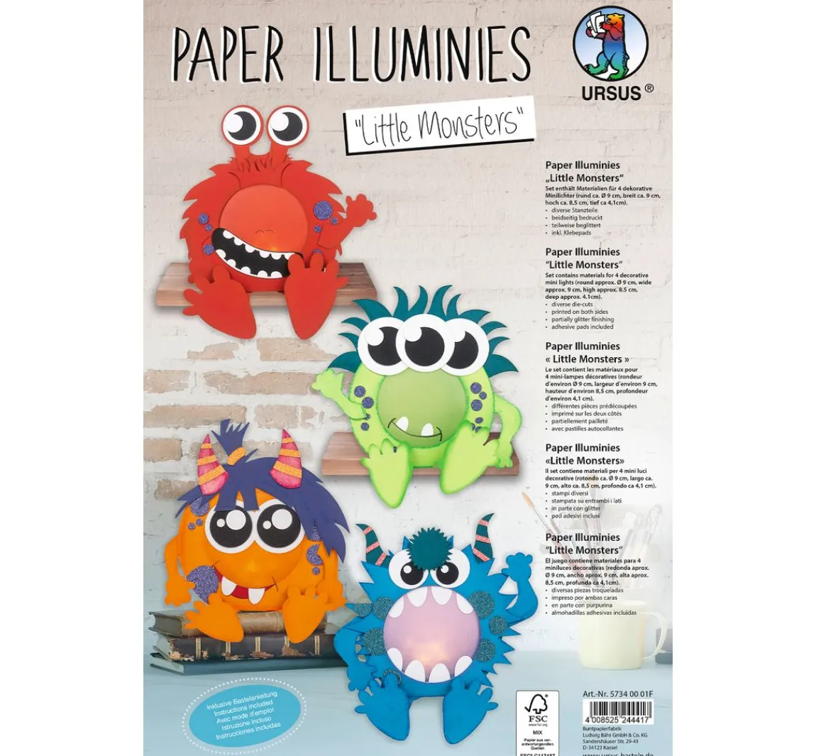 Sale URSUS Minilichter-Set "Monster"
