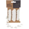 Best Papermania Mini-Wimpelkette, Herz