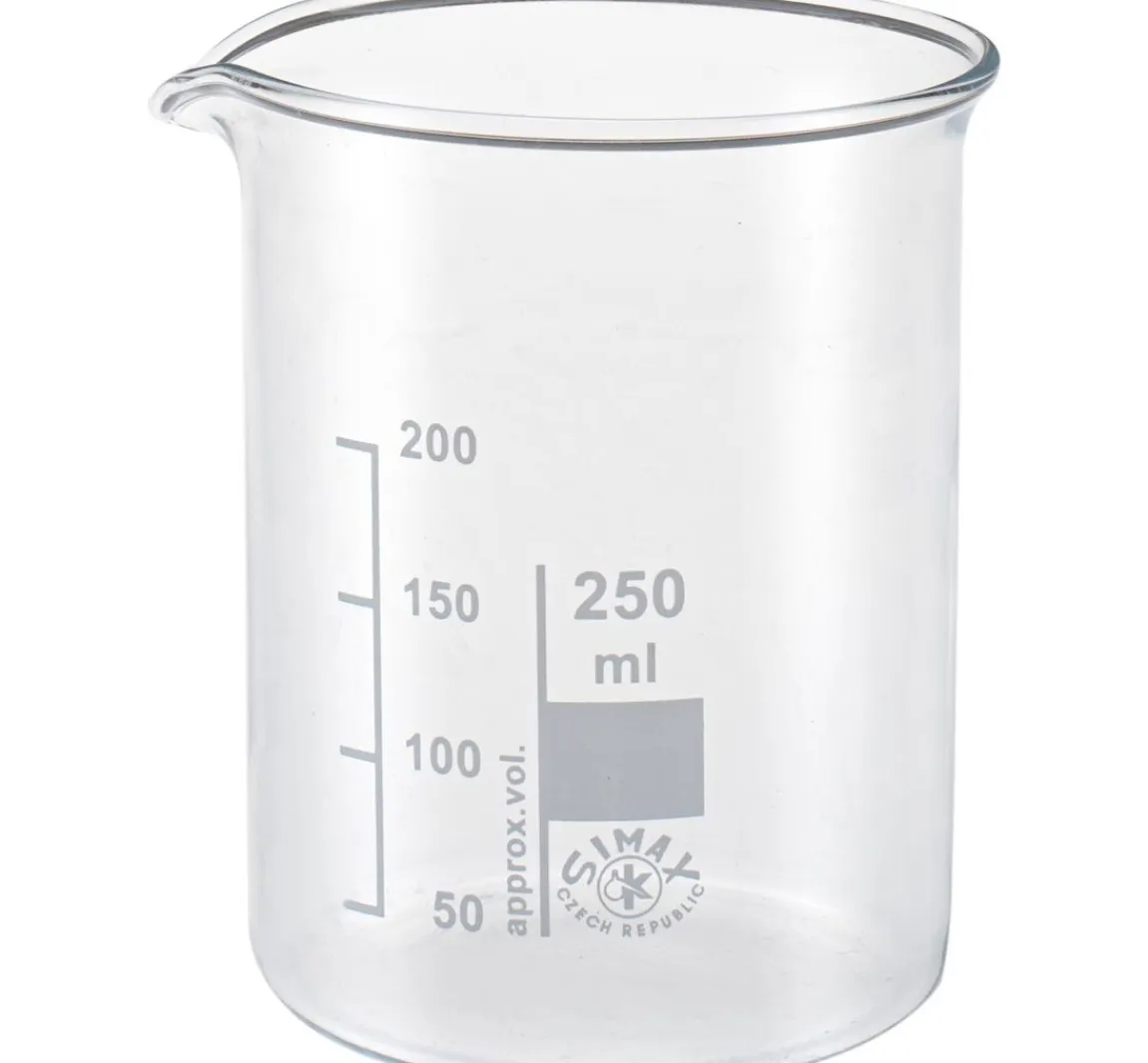 Online GLOREX Mischbecher aus Glas mit Skala