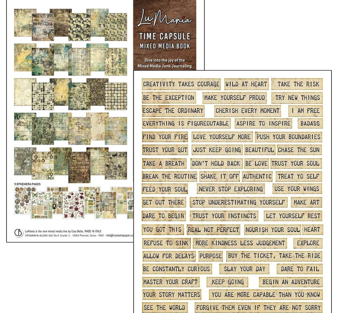 Best Ciao Bella Mixed Media Book