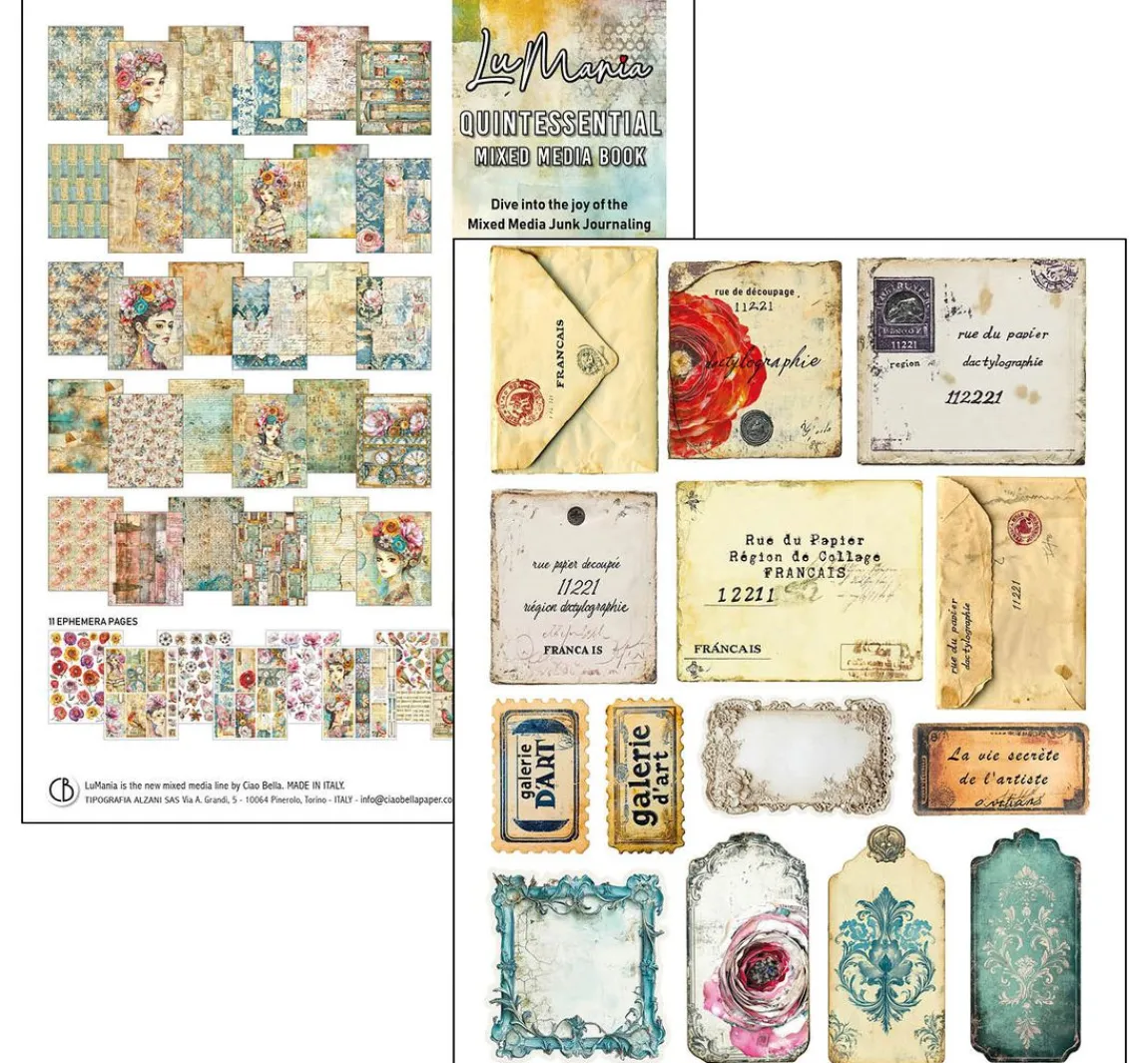 Best Ciao Bella Mixed Media Book