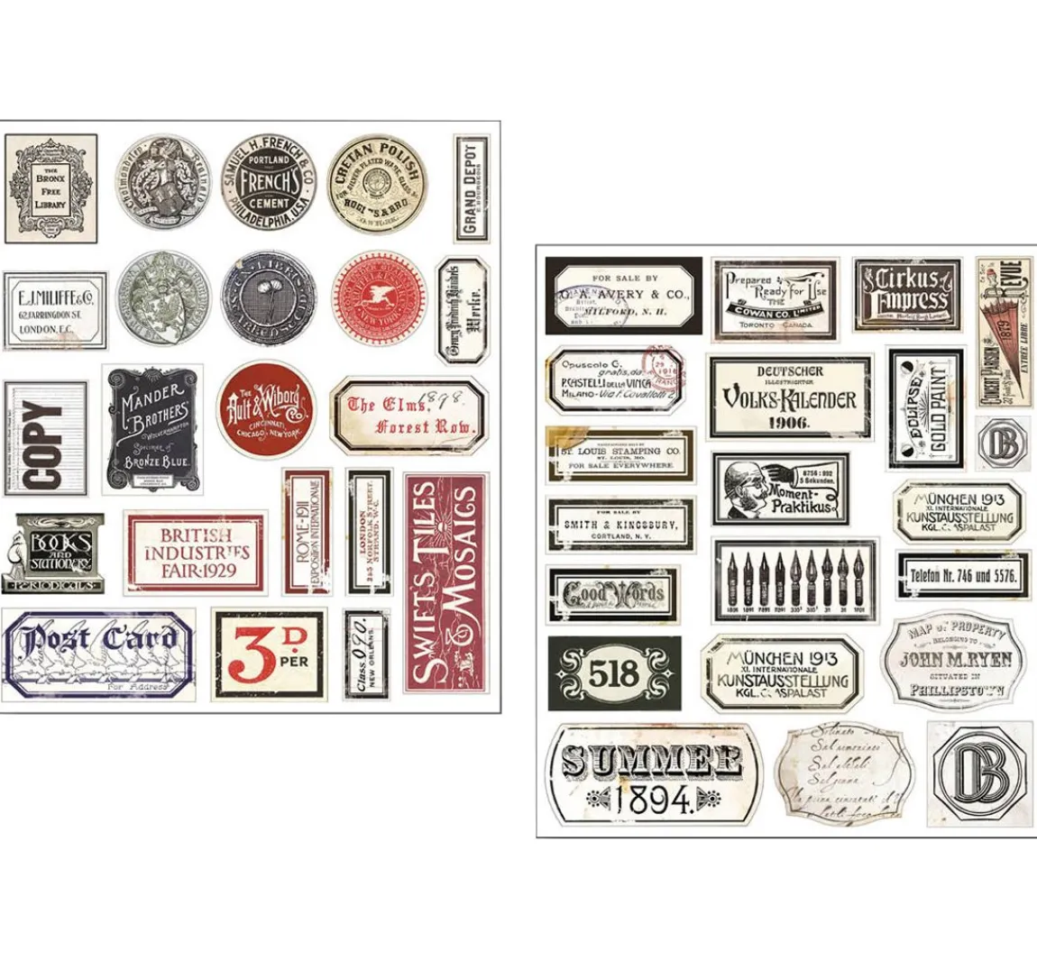 Ciao Bella Mixed Media Sticker Set